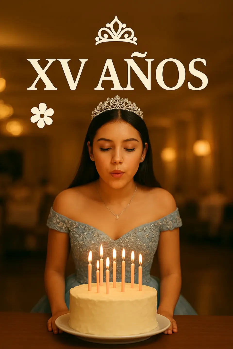 Invitaciones digitales para XV años · ejemplo de celebración